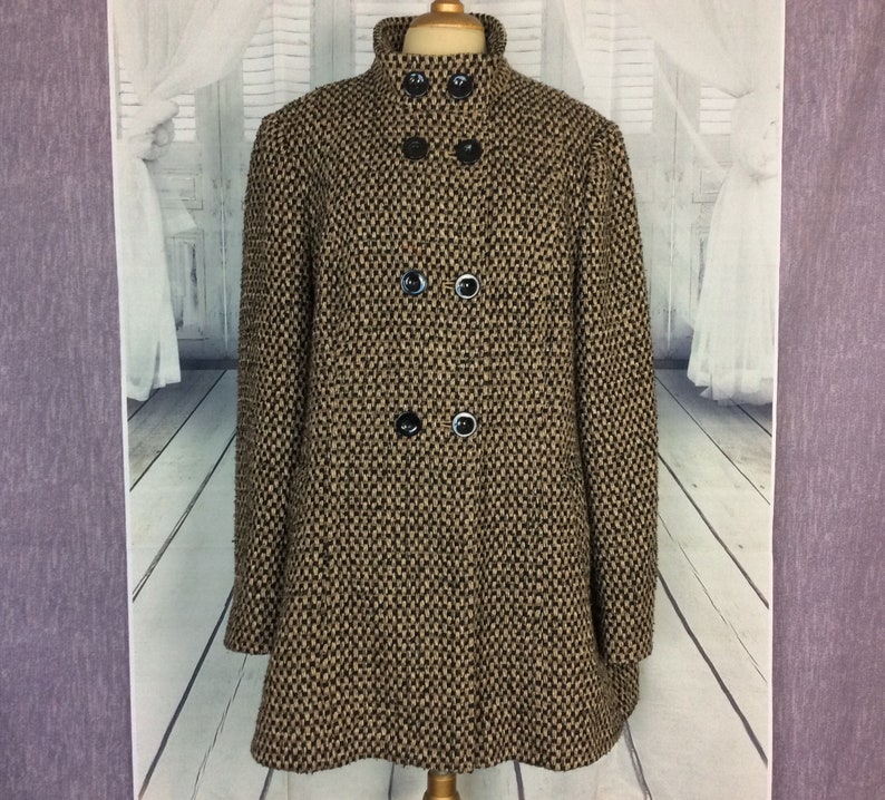 Edinburgh Woollen Mill Ladies Tweed Coat UK Size 20 Etsy UK