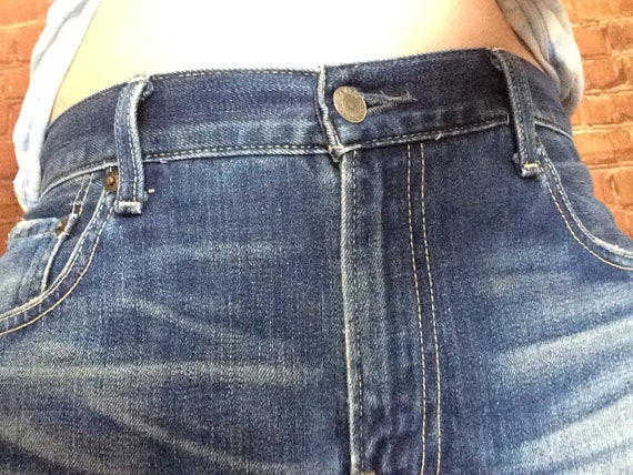 Vintage Levi Strauss \u0026 Co 502 Cut off Jeans. Unisex Jeans | Etsy Ireland