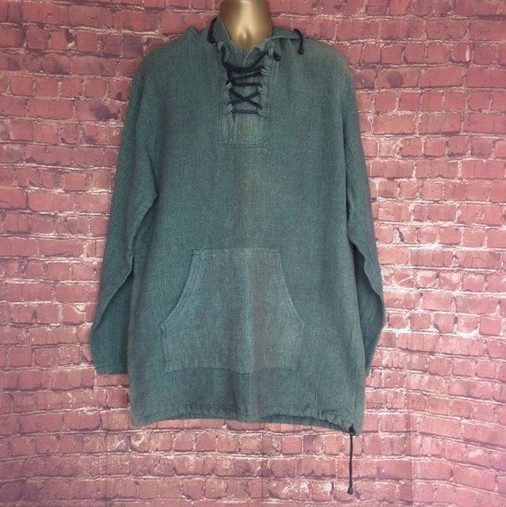 Vintage Green medieval Pixie Hoodie,Elven hoodie,