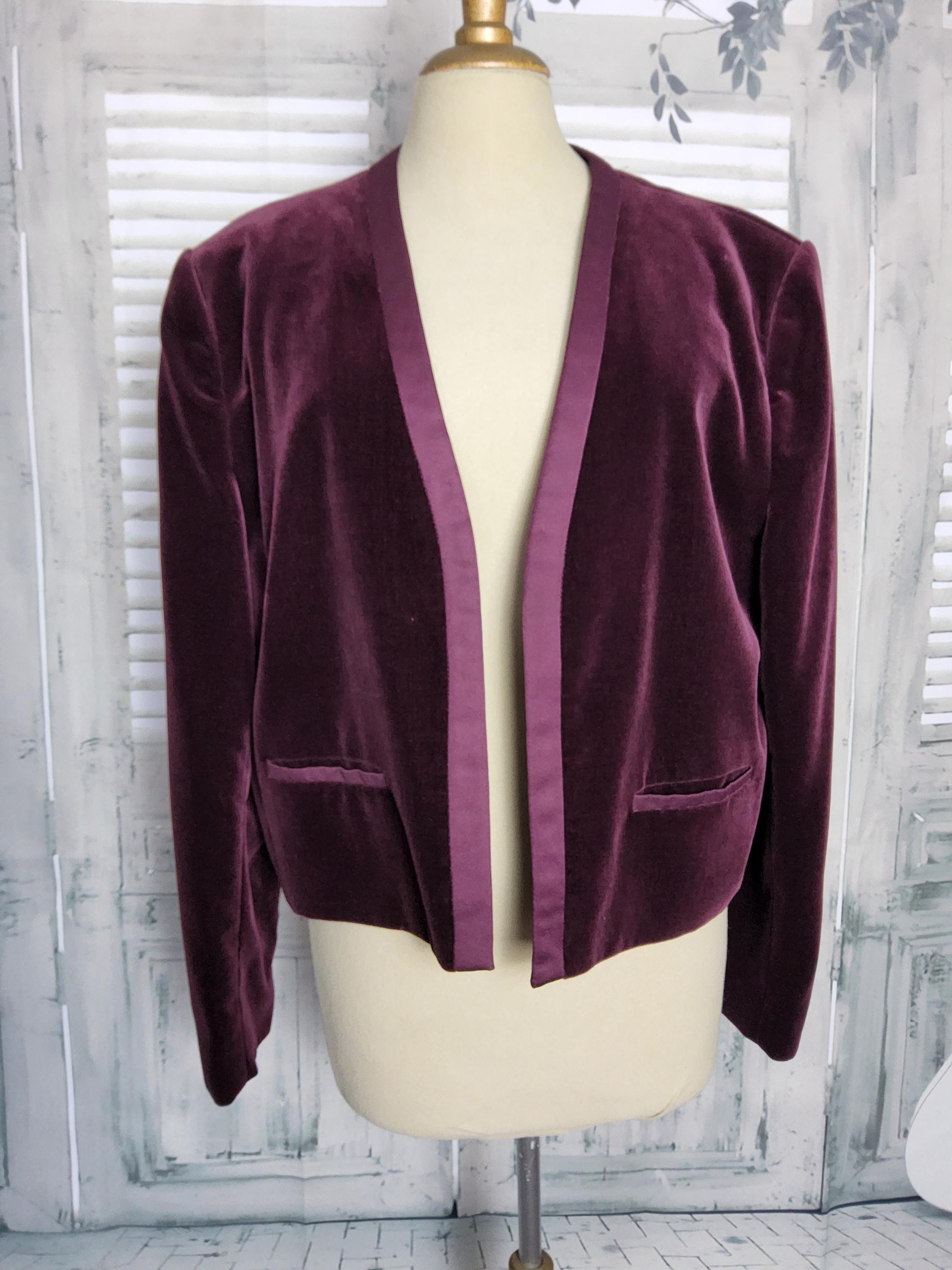 Veste Femme M&S Per Una En Laine - Taille 12 - Cardigan - Occasion Très Bon état