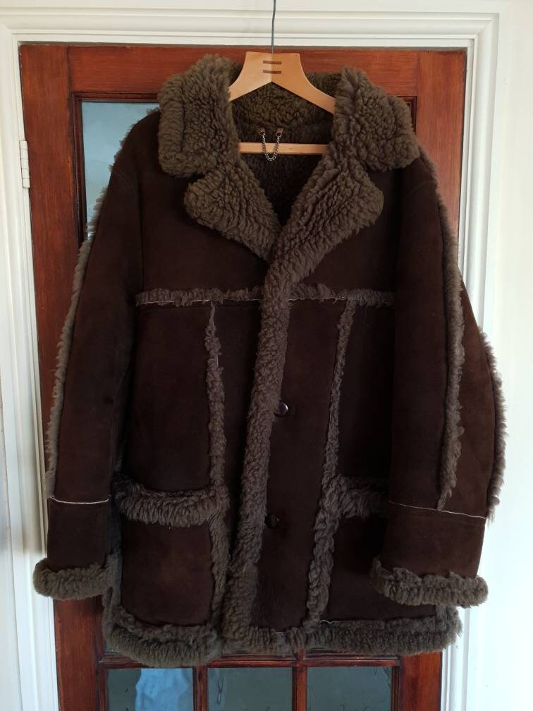 Glastonbury Sheepskin Suede Coat 
