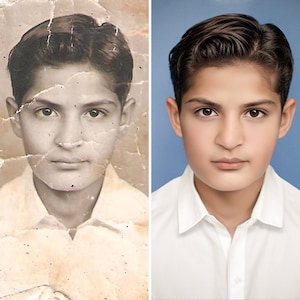 Old Photo Restoration Service, Restore Picture, Clear Photo Fix, Image Quality Enhance, Photo Repair Photo Quality Improve Photo Blur Remove