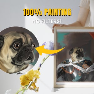 royal dog portrait