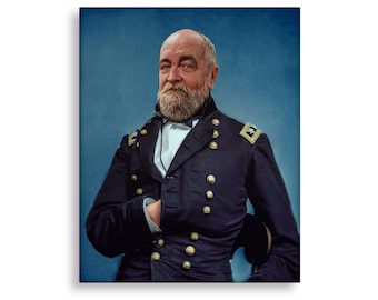 Benutzerdefinierte Bürgerkriegsgemälde vom Foto, Allgemeine Bürgerkriegsuniform Porträt von Ehemann und Freund, Vatertag personalisiertes Gemälde Porträt,