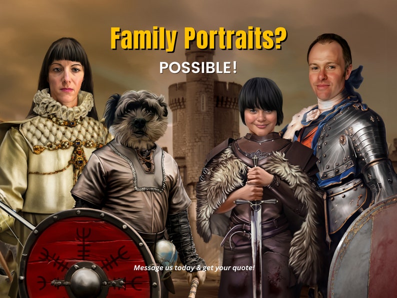 custom family portrait