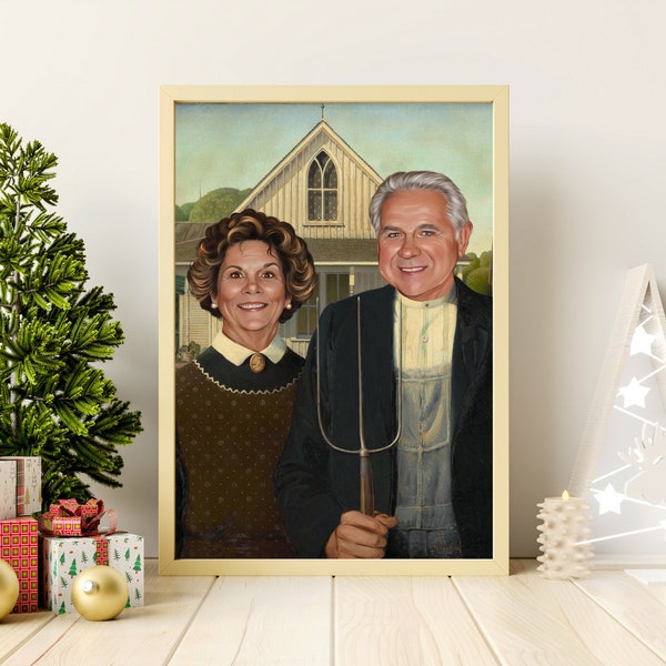 Famous Farmer and Wife Etsy