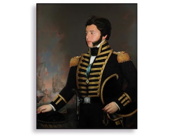 Personalised Historical Portrait | Renaissance Portraits | Royal Portrait | Victorian portrait | Leader General portrait | Custom portrait