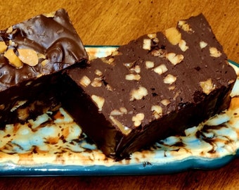 Sugar Free Dark Chocolate with Pecans and Toffee Half Pound