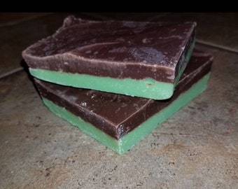 Chocolate Mint Fudge Pound