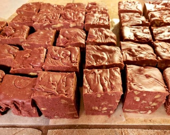 Sugar Free Dark Chocolate Fudge with Pecans Half Pound