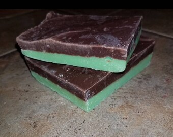 Chocolate Mint Fudge Half Pound