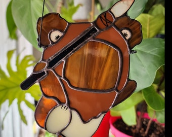 Star Wars Stained Glass EWOK Suncatcher