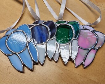 Stained Glass Teeth, molars, Dental Gift, Ornament