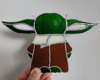 The Child, Grogu Suncatcher, Mandalorian, Star Wars, Nerd Gift