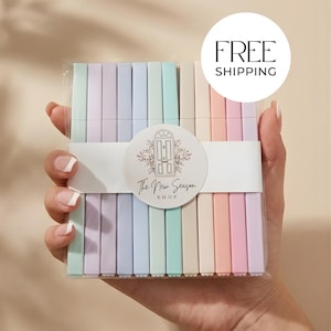 Pastelkleurige markeerstiftenset voor de Bijbel, markeerstiften voor Bijbeljournaling, schrijfbenodigdheden voor notitieboekjes, markeerstiften die niet doordrukken, esthetisch aantrekkelijk, ideaal cadeau voor de start van het schooljaar.