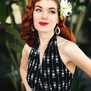 Wanda Kleid - Pin Up Rockabilly Kleid