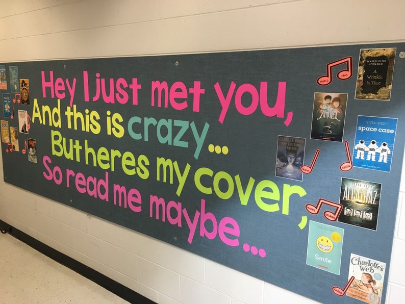 Read Me Maybe Bulletin Board Classroom Decoration - Etsy