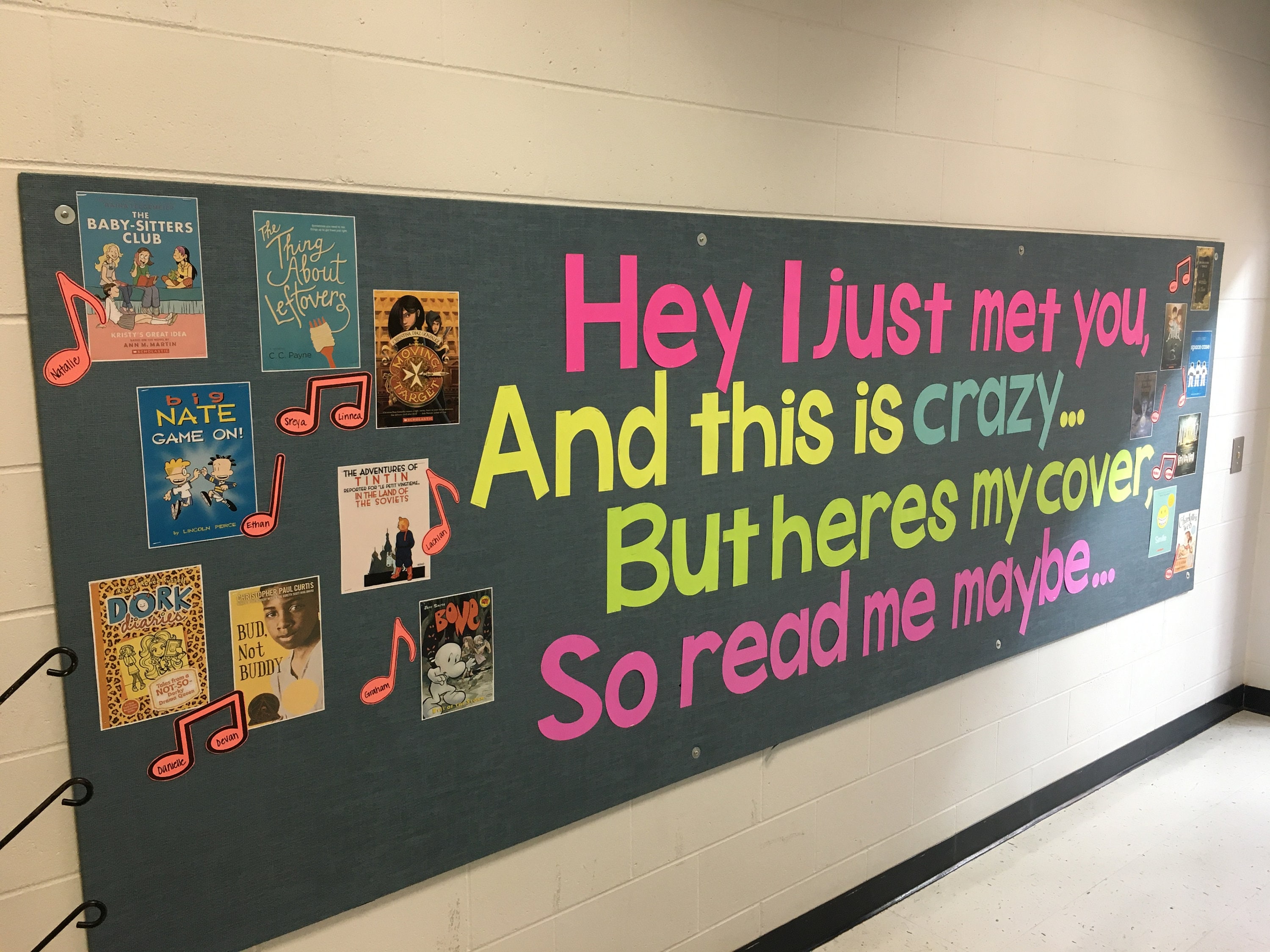 Read Me Maybe Bulletin Board Classroom Decoration