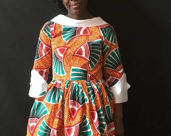 Women's Clothing,Ankara Dress Elegant Dress,African Print Long Dress,Ankara Dress, African Ankara, African Dress