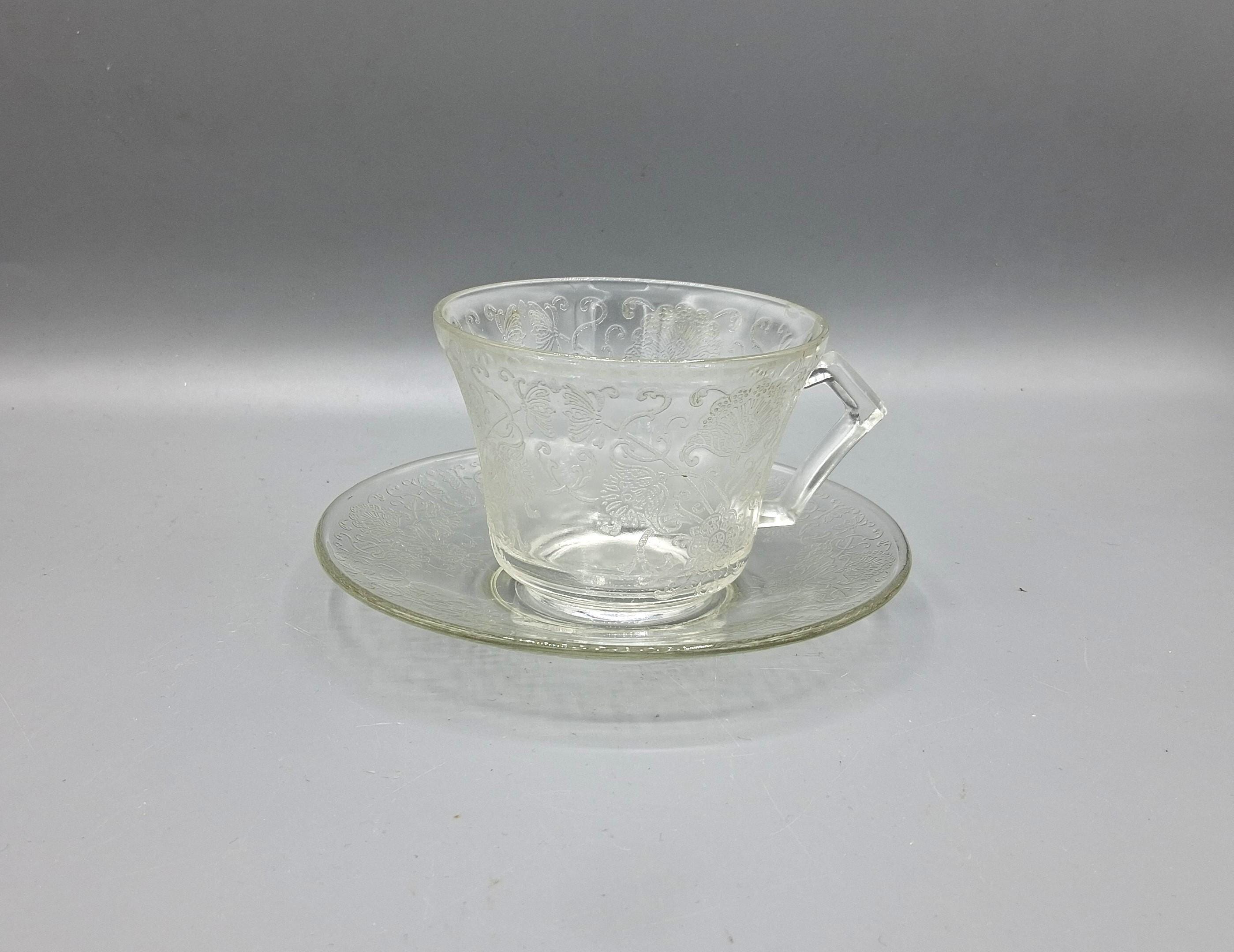 Clear Depression Glass - Etsy