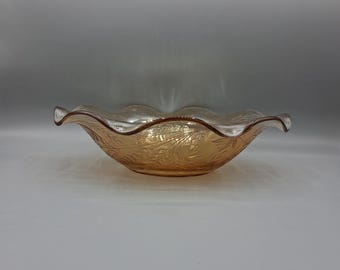 Ruffled Floragold Bowl