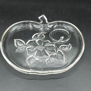 Hazel Atlas Apple Snack Plate