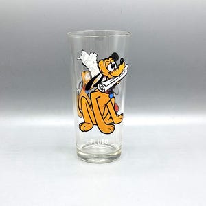 Musse Pigg 50-årsjubileumsglas med Pluto