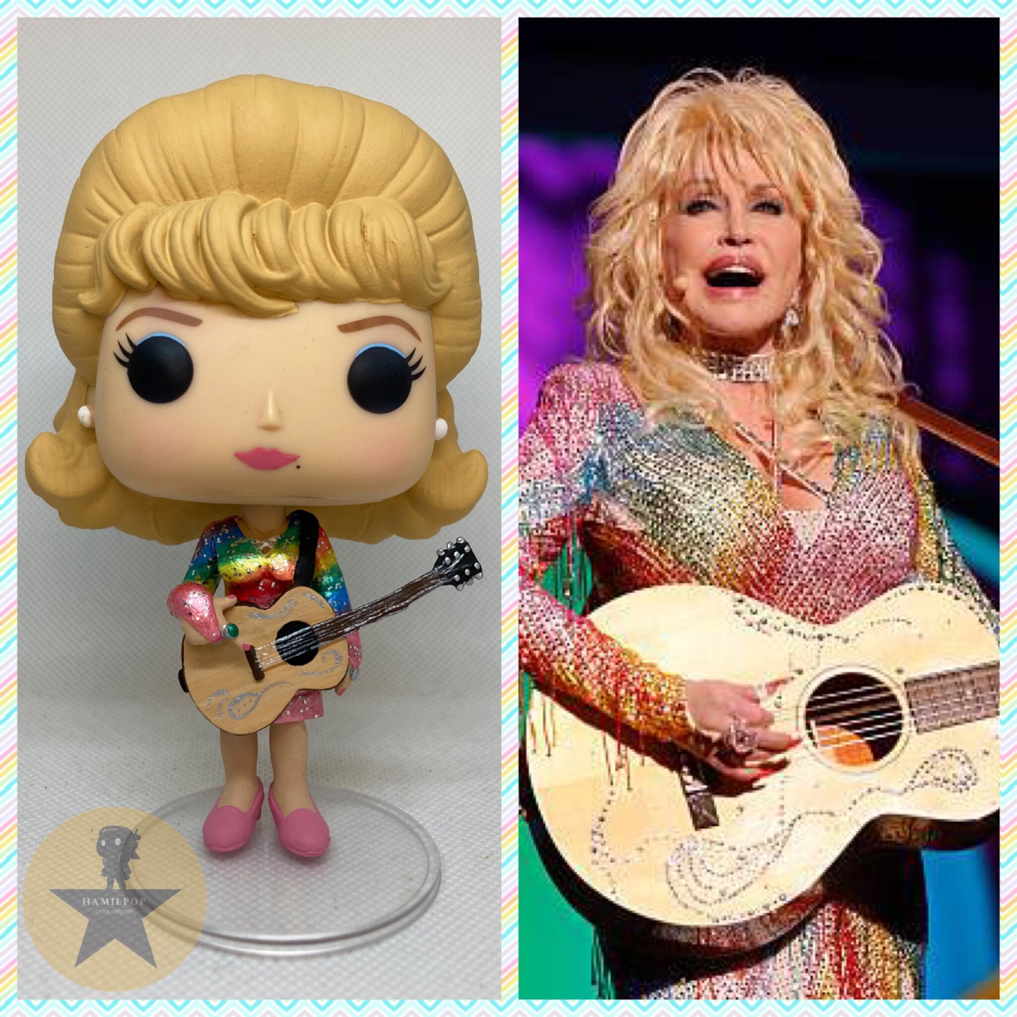 Dolly Parton Customized Funko POP Vinyl 