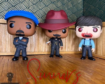 Sinners: The Smoke Stack Twins; Remmick; Mary Custom Figurines