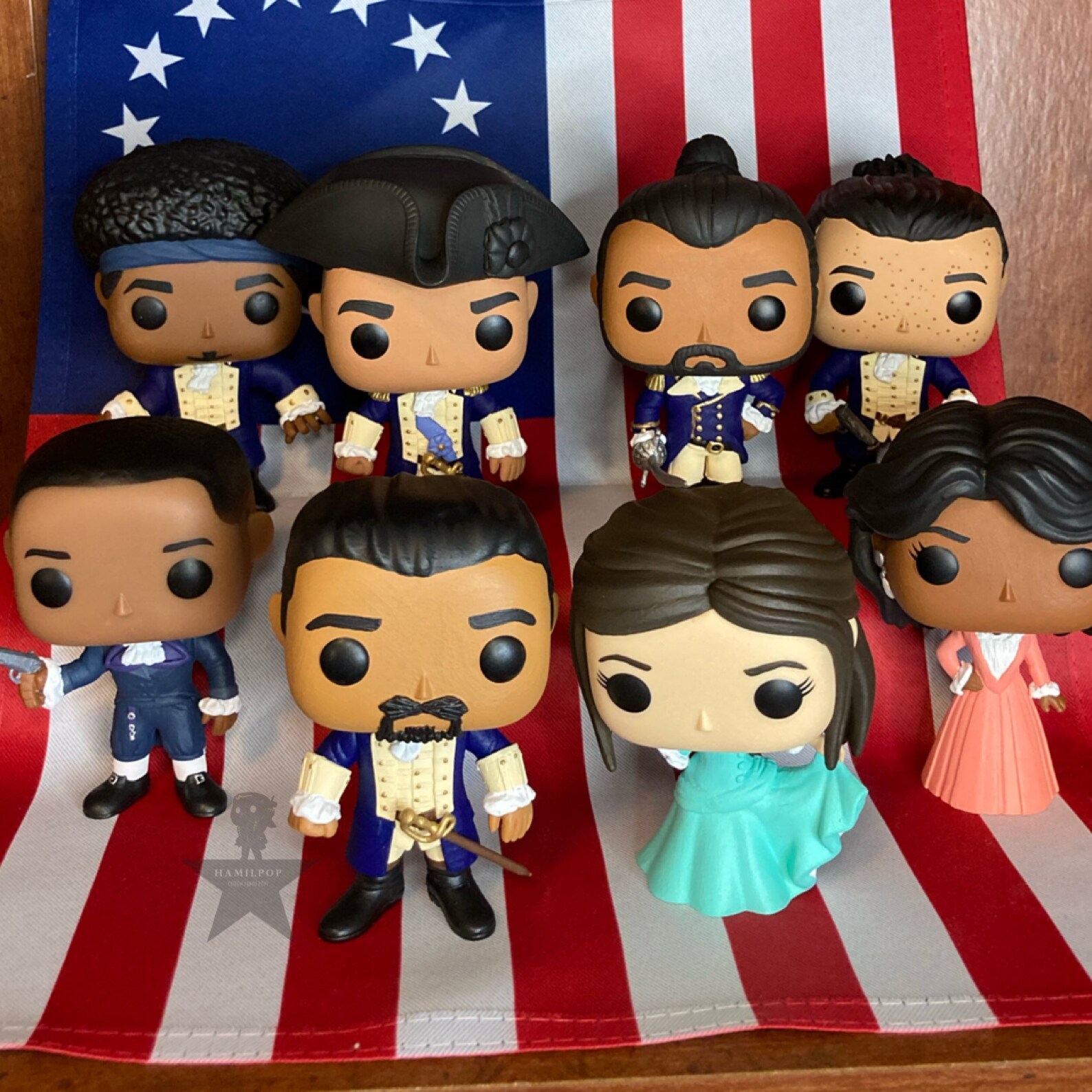 Hamilton: an American Musical Funko POP Vinyl Customized - Etsy