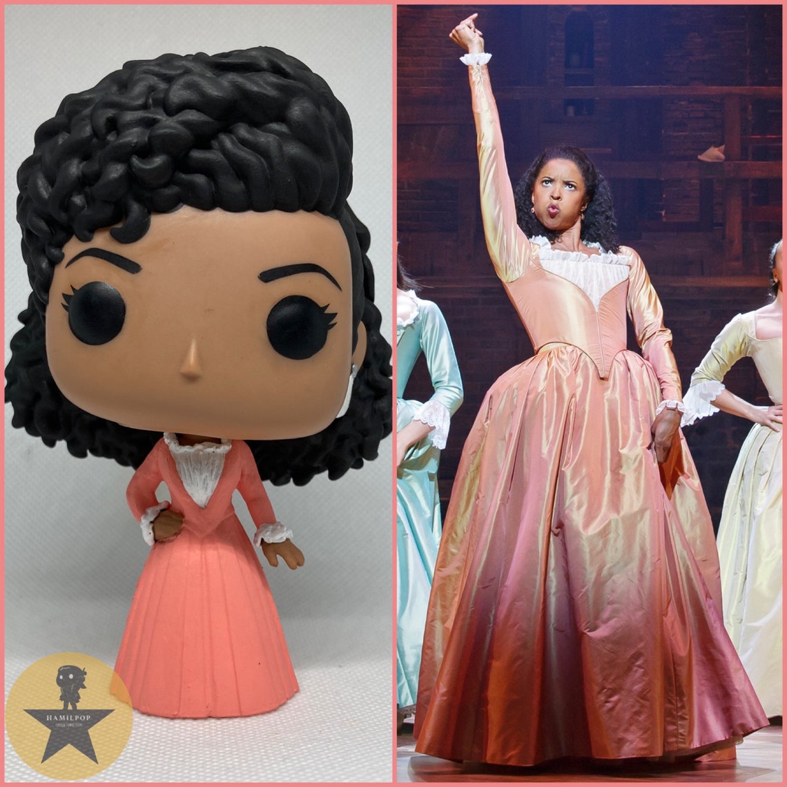 Hamilton: An American Musical Funko POP Vinyl Customized | Etsy