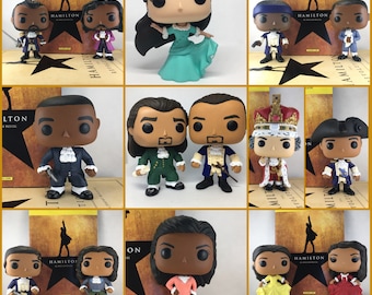 Hamilton: An American Musical Funko POP! Vinyl Customized - Various Characters