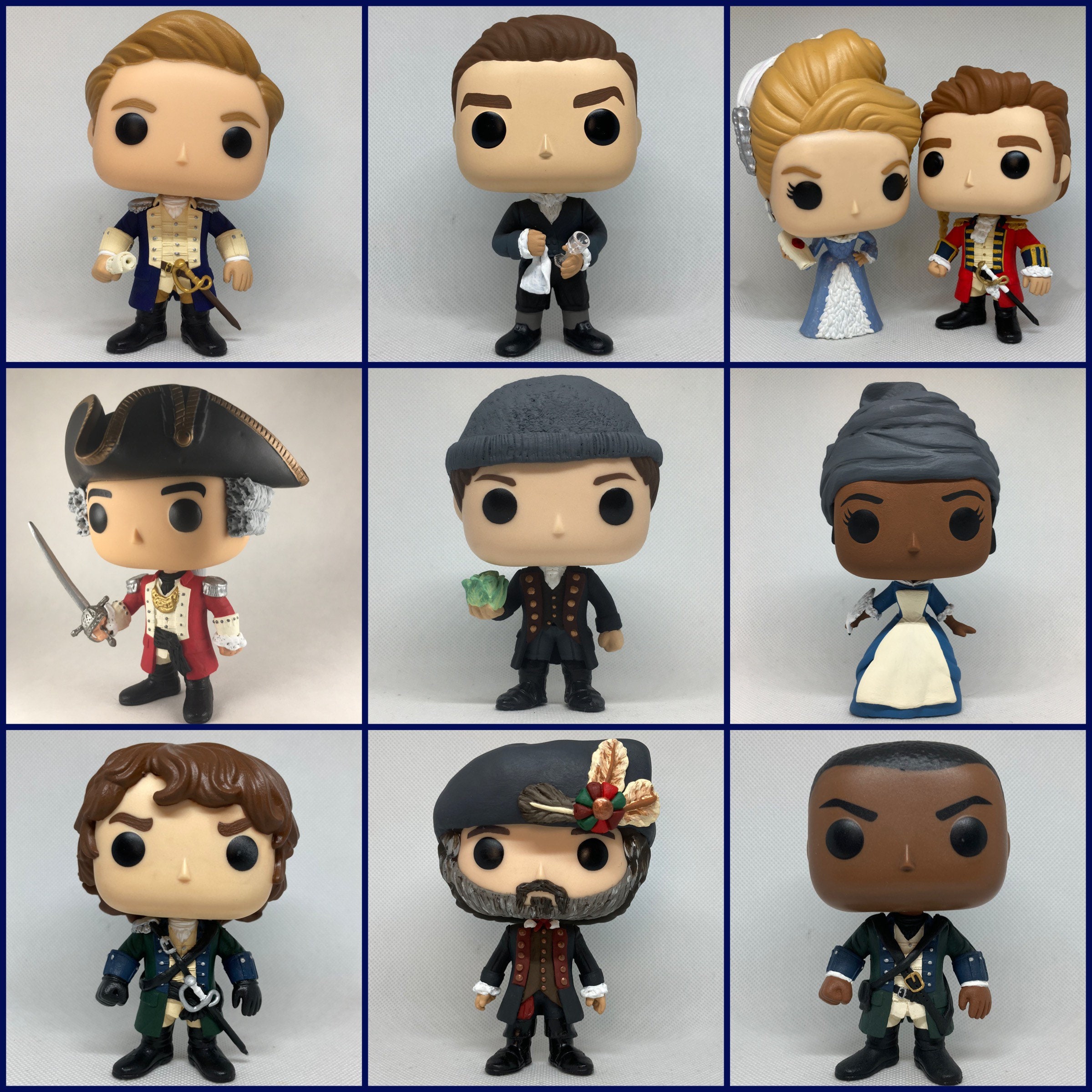 Turn: Washington's Spies Funko Pop Vinyl Customized - Various Cha…