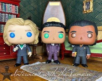The Vampire Chronicles Customized Figurines - Louis, Lestat, Claudia, Armand, and Nicolas