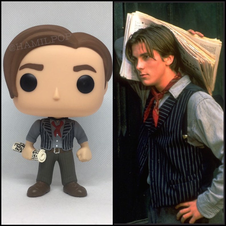 Jack Kelly Newsies Broadway Funko Pop Vinyl Customized | Etsy