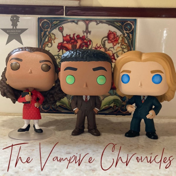 The Vampire Chronicles Customized Figurines - Louis, Lestat, Claudia, Armand, and Nicolas