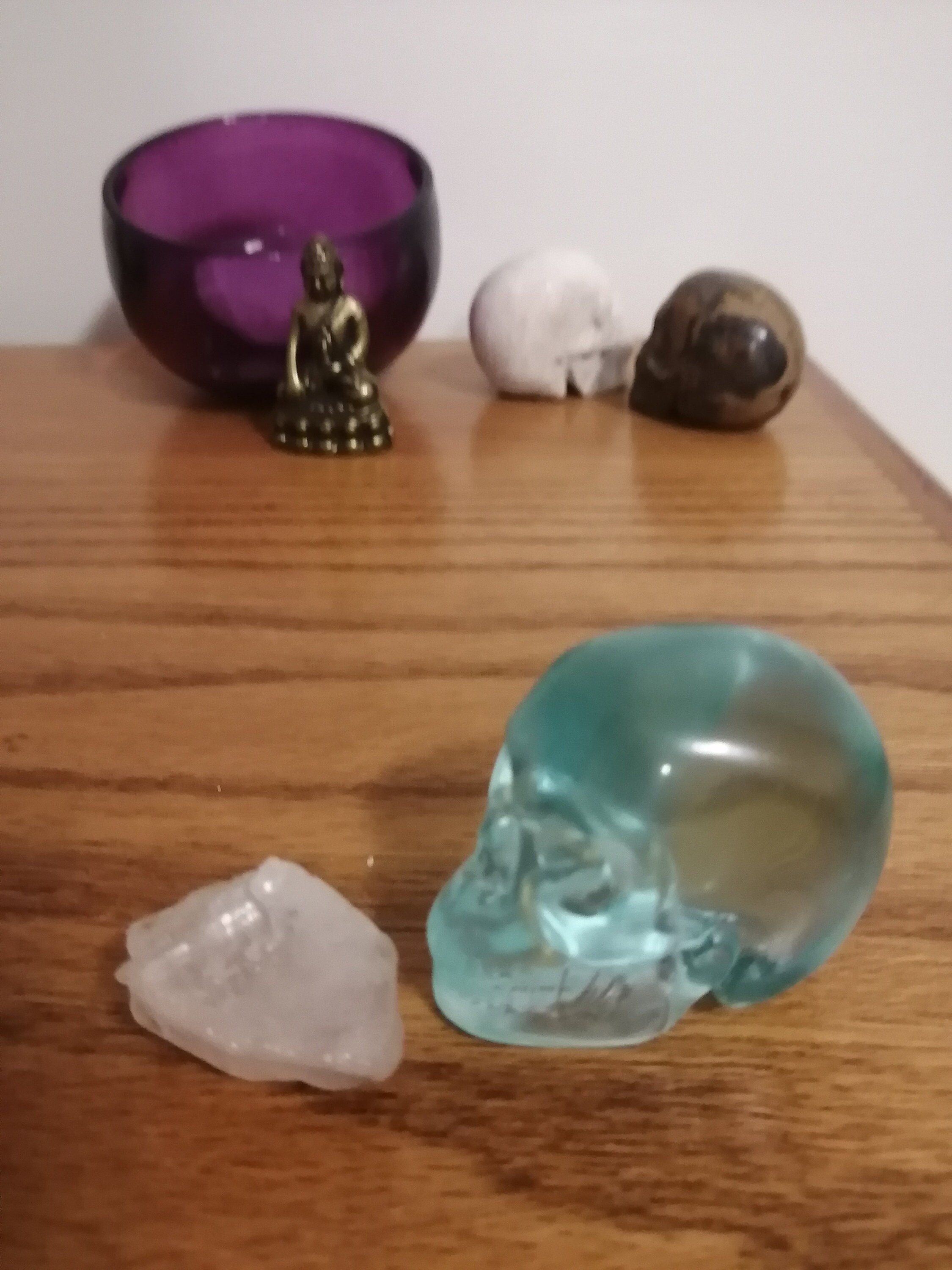 2 Blue Green Obsidian Skull manmade faceted Topaz Etsy