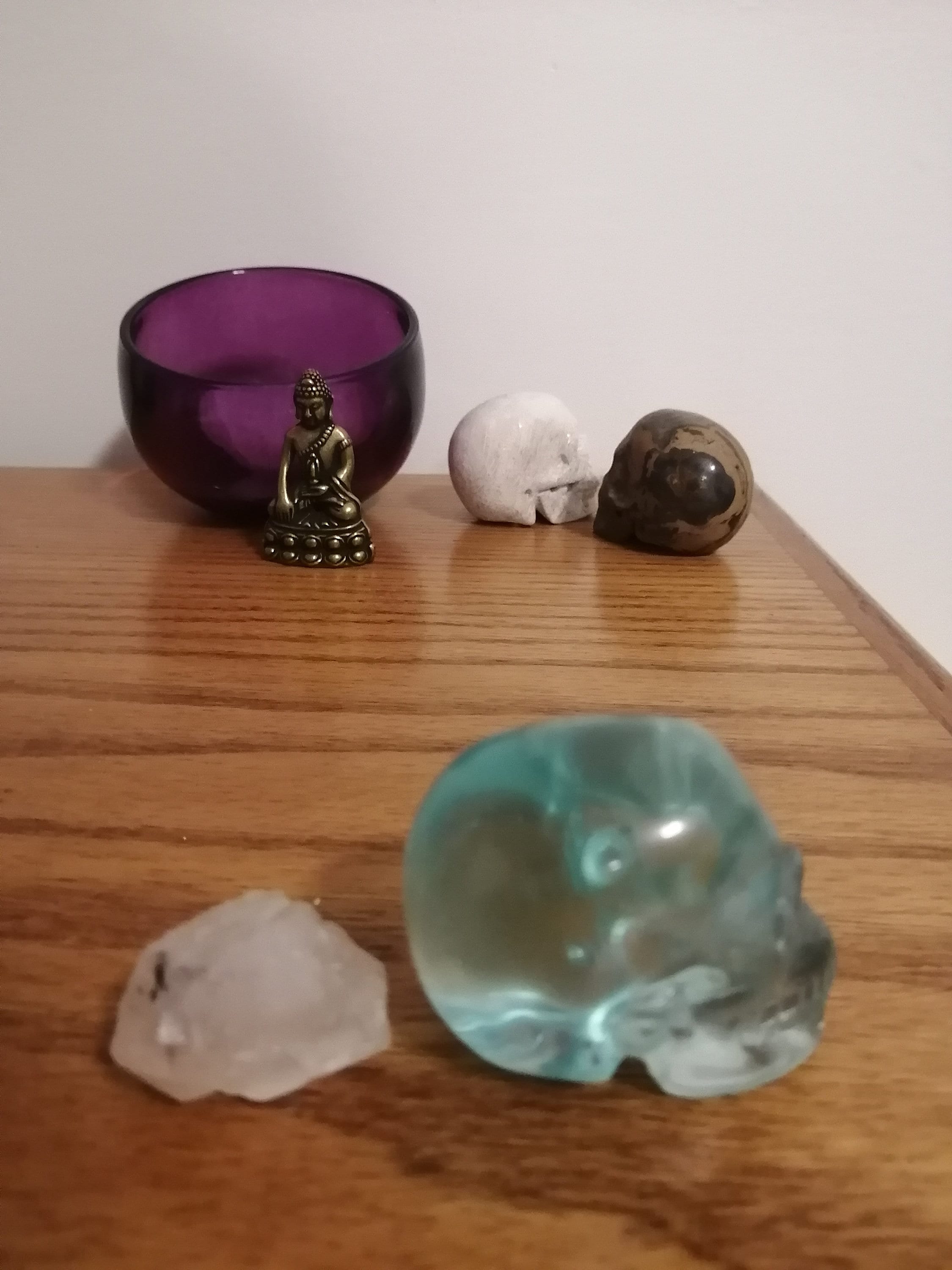 2 Blue Green Obsidian Skull manmade faceted Topaz Etsy