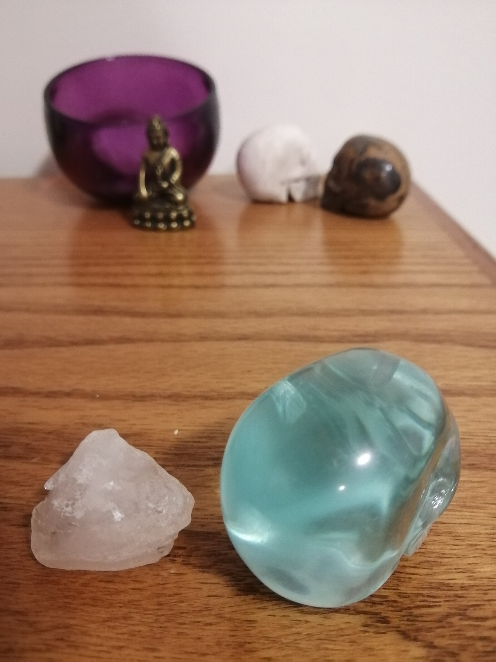 2 Blue Green Obsidian Skull manmade faceted Topaz Etsy