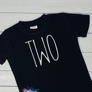 Toddler Boy&#39;s Second Birthday Boy shirt | 2nd Birthday Boy | Two Birthday Shirt | Toddler Boy Second Birthday Shirt | Minimalistic two