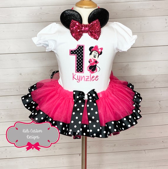 etsy minnie mouse birthday outfit
