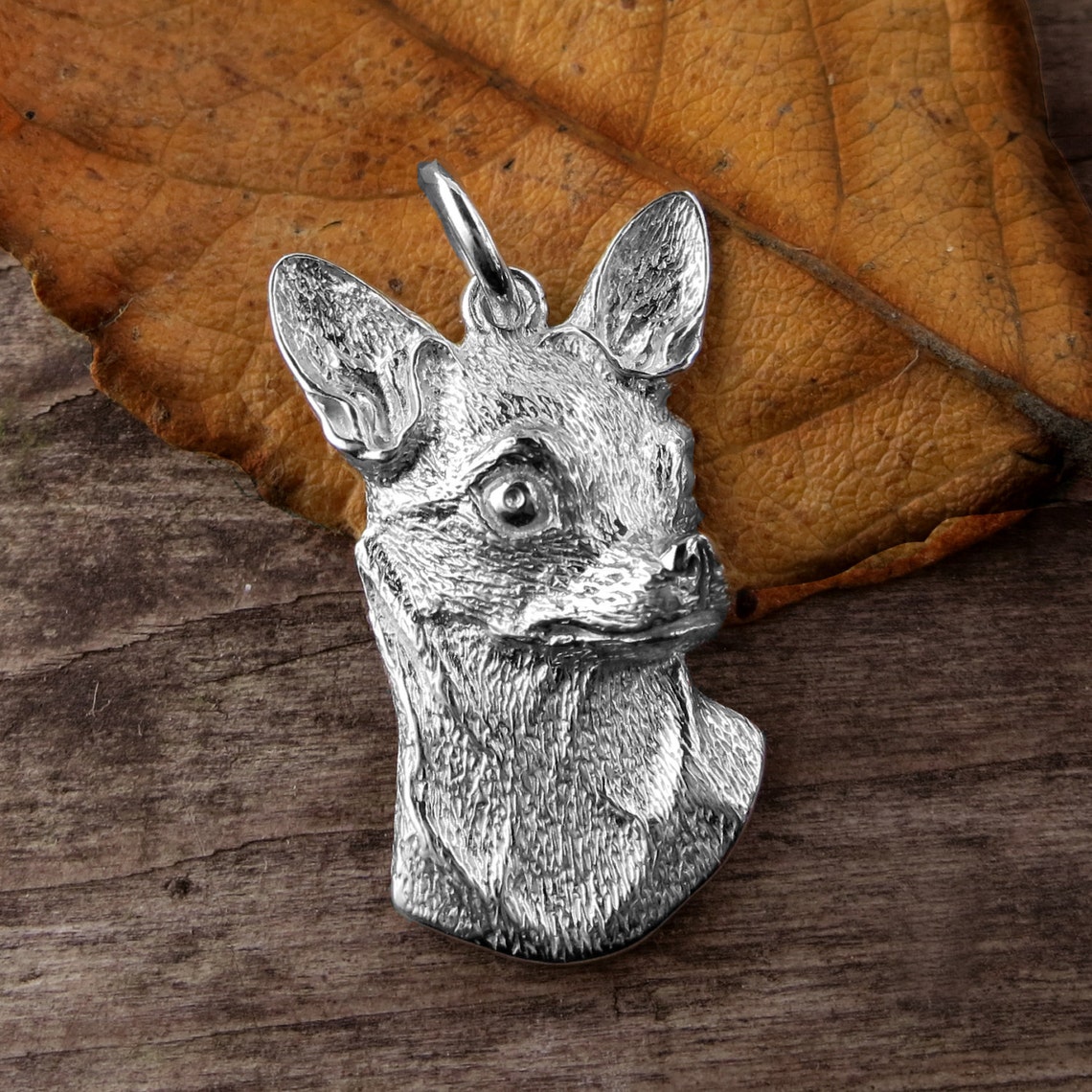 Orecchini Chihuahua personalizzati: pendenti in argento sterling con razza canina - Italia