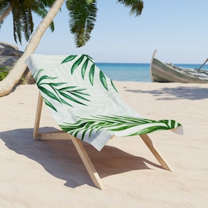 Overlapping Palms Beach Towel