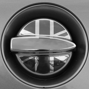 Smoke Union Jack Fuel Filler Accessory Sticker Decal for MINI R53 Cooper S