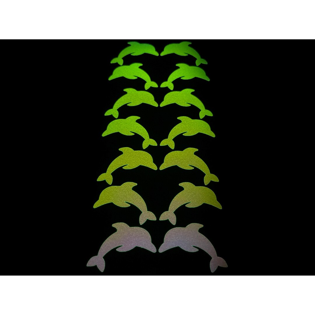 thumbnail image 2 of Glow In The Dark Light Switch Decals - Small Strips, Peel And Stick, Luminous Vinyl 2 of 5