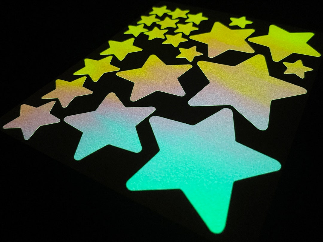 Opal Ras Sticker Stars (assorted) OPAL Glow in the Dark Stickers Peel and Stick Light ...
