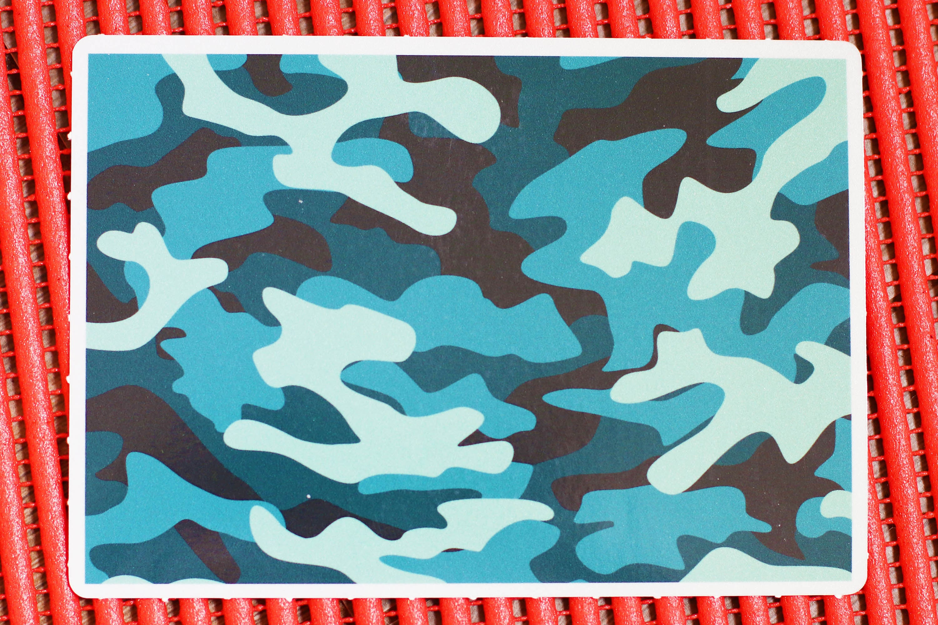 Reflective Blue Camouflage Self Adhesive Vinyl Sticker Decal Sheet - Etsy
