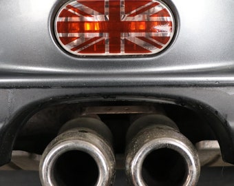 Rootbeer Union Jack Reverse Light Cooper Accessory Sticker Decal for MINI R50 R52 R53
