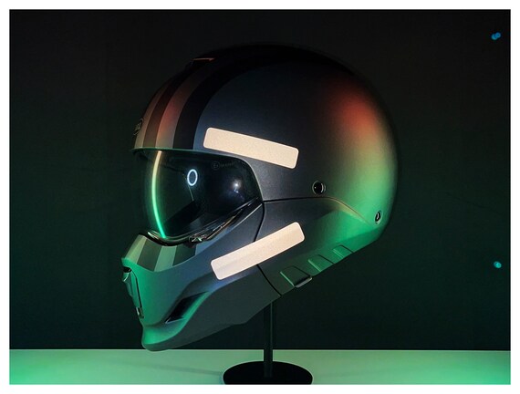 shoei gt air inertia motorcycle helmet GT-Air II Glorify Dualtron X Limited [Hot Item] Unisex Flip Color:Black / Gunmetal / White With a built
