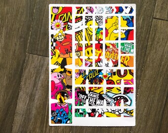 Bicycle Frame Protection Tape Decal Sticker Vinyl Film for MTB BMX EBIKE Sticker Bomb